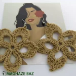 گوشواره قلاب بافی دست‌ساز | ترکیبی از هنر، سبک و اصالت - Image 3