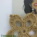 گوشواره قلاب بافی دست‌ساز | ترکیبی از هنر، سبک و اصالت - Image 2