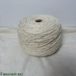 نخ مکرومه رنگ شیری 3و4 میل 250 گرمی - Image 4