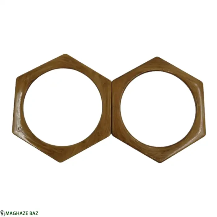 دسته کیف چوبی و بامبو برای بافت کیف - Image 10