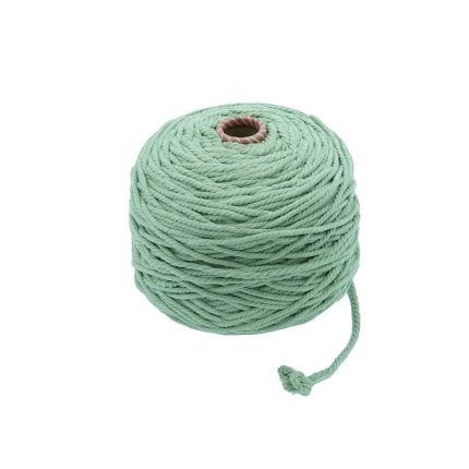 macrame light green thread