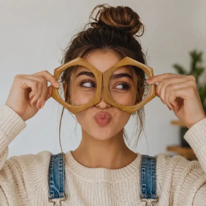 دسته کیف چوبی و بامبو برای بافت کیف - Image 3