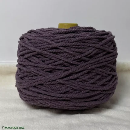 نخ مکرومه رنگ بنفش 250 گرمی