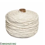 نخ مکرومه رنگ سفید 250 گرمی