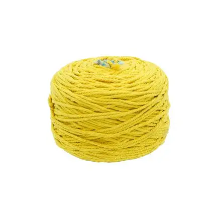 macrame yellow thread