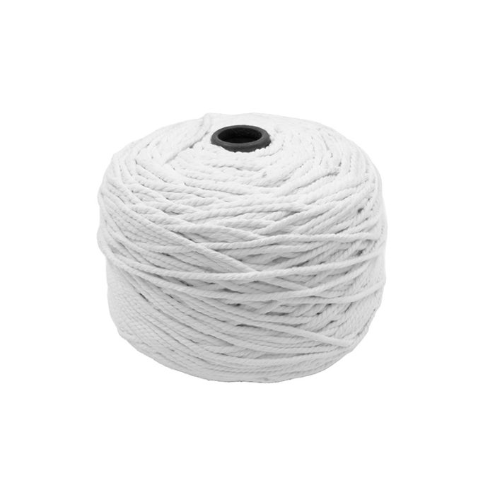 macrame white thread