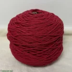نخ مکرومه رنگ قرمز گوجه ای 250 گرمی - Image 3