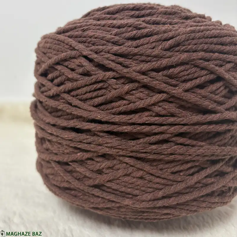 قهوه نخ مکرومه