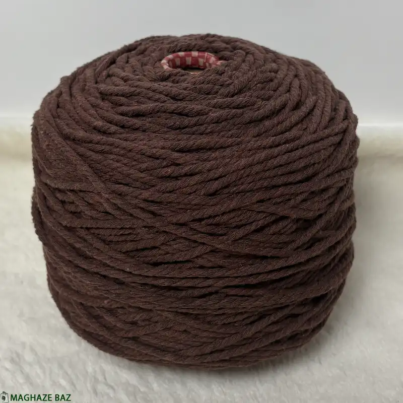 قهوه2 نخ مکرومه