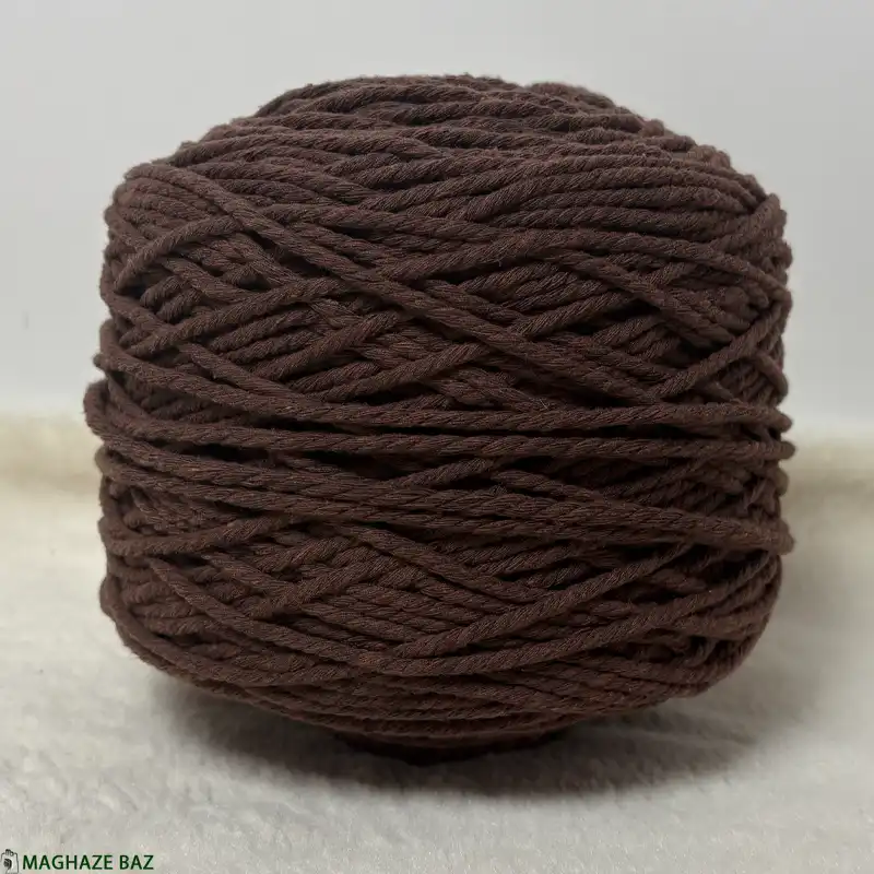 قهوه3 نخ مکرومه