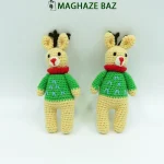 عروسک بافتنی قلاب بافی گوزن - Image 4