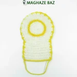 لیف حمام قلاب بافی دست باف طرح چشم نظر - Image 4