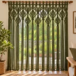 نخ مکرومه رنگ سبز ارتشی 250 گرمی - تصویر 7
