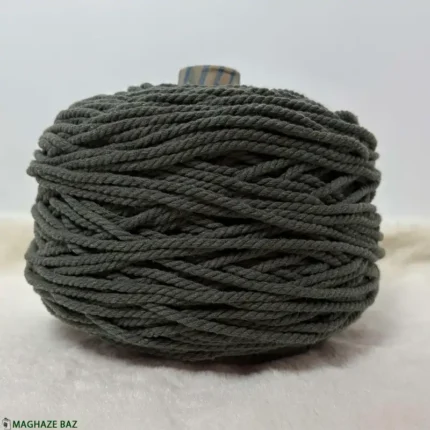 نخ مکرومه رنگ سبز لجنی 250 گرمی