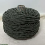 نخ مکرومه رنگ سبز لجنی 250 گرمی - Image 3