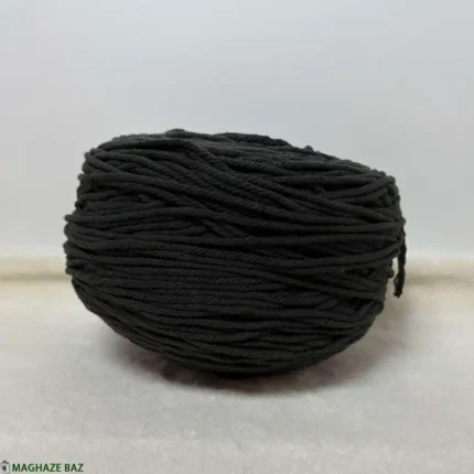 نخ مکرومه رنگ مشکی 250 گرمی