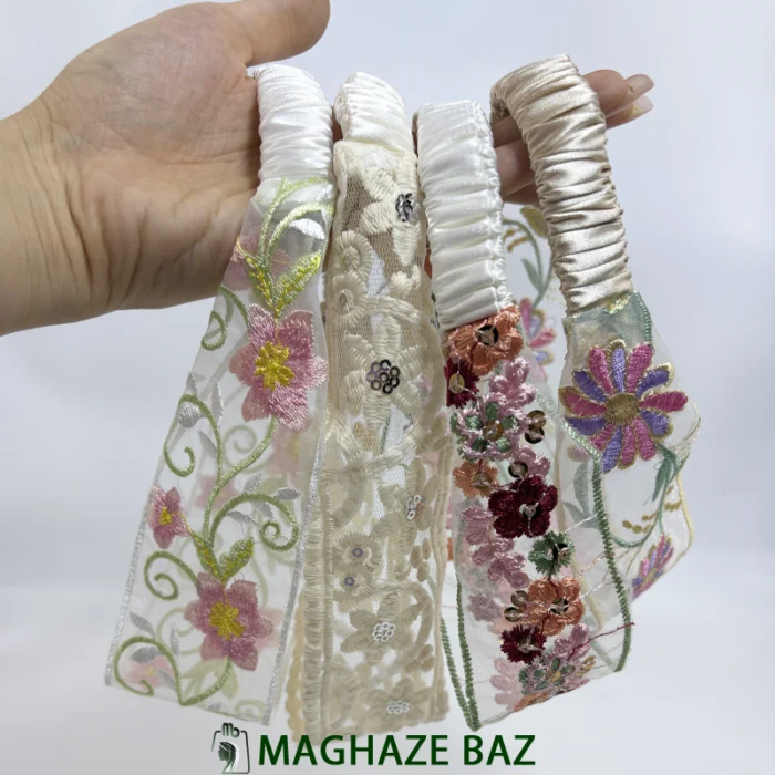 هدبند گلدوزی شده - Image 3