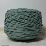 نخ مکرومه رنگ سبز پاستلی 250 گرمی