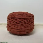 نخ مکرومه رنگ آجری  250 گرمی