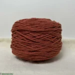 نخ مکرومه رنگ آجری  250 گرمی - Image 4