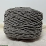 نخ مکرومه رنگ طوسی روشن 250 گرمی