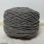 نخ مکرومه رنگ طوسی روشن 250 گرمی - Image 3