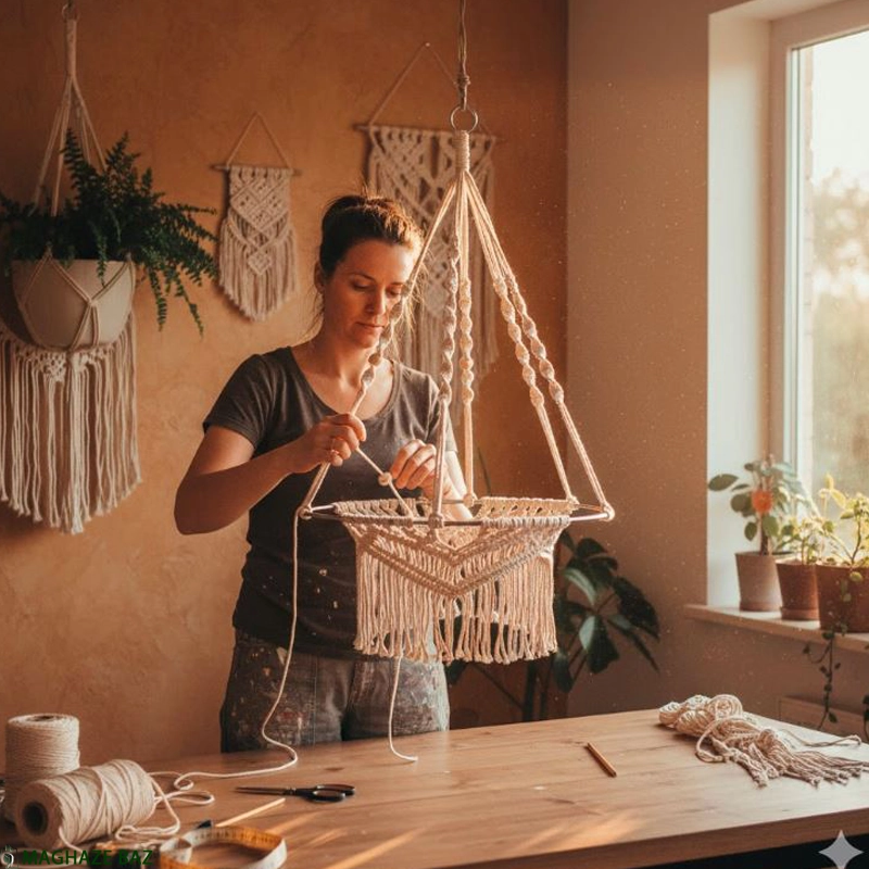 نخ مکرومه بافی