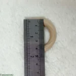 حلقه چوبی خراطی شده بسته 5 عددی در سایزهای مختلف - Image 16