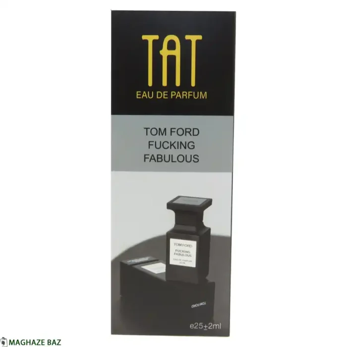 عطر جیبی مردانه تات مدل تام فورد فاکینگ فبیولس Tom Ford Fu**ing Fabulous حجم 27 میلی لیتر - Image 3