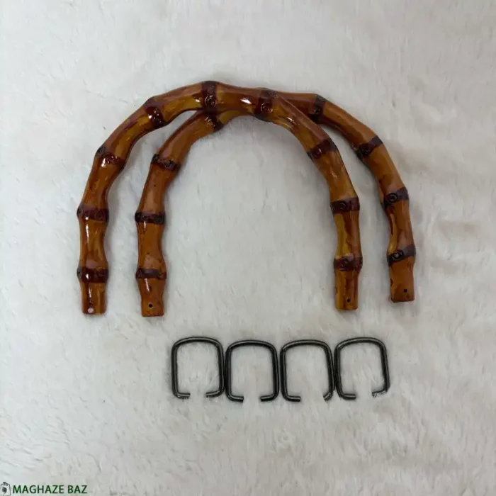 دسته بامبو کیف مناسب قلاب بافی - Image 4