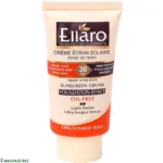 کرم ضد افتاب فاقد چربی الارو سری Foundation Effect Spf30 مدل High Protection رنگ بژ روشن حجم 40 میلی‌‌ لیتر