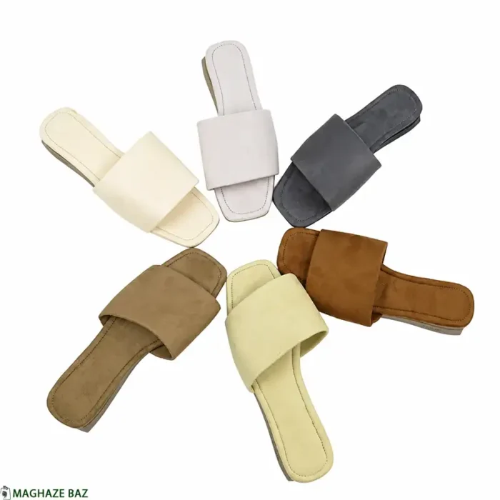 صندل خام بدون رکاب نیم لژ دار  جنس سوییت - Image 14