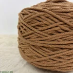 نخ مکرومه بافی رنگ شتری 250 گرمی - Image 2