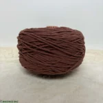 نخ مکرومه بافی رنگ شکلاتی 250 گرمی
