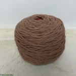 نخ مکرومه بافی رنگ قهوه ای روشن250 گرمی - Image 3