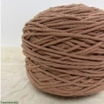 نخ مکرومه بافی رنگ قهوه ای روشن250 گرمی - Image 2